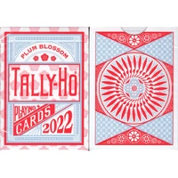 Tally Ho Plum Blossom Playing Cards