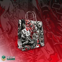 LPG Retail Mini Paper Bag "Alex Lehours" Red - Carton (250) (DISCONTINUED)