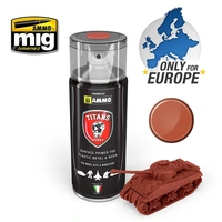 Ammo by MIG - Titans Hobby - Aerosol Spray - Rust Base Matt Primer 400ml