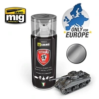 Ammo by MIG - Titans Hobby - Aerosol Spray - Gun Metal Primer 400ml