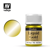 Vallejo Model Colour - Metallic Liquid Old Gold (Alcohol Base) 35 ml Old Formulation