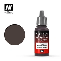 Vallejo Game Colour - Charred Brown 17 ml Old Formulation