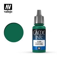 Vallejo Game Colour - Ink Black Green 17 ml Old Formulation