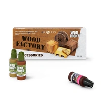 Scale 75 - Warfront - Wood Factory Paint Set