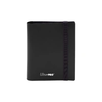 Ultra Pro: UP15364 2-Pocket Eclipse Jet Black PRO-Binder