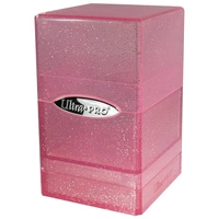 Ultra Pro: UP15890 Satin Tower - Glitter Pink