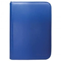 Ultra Pro: UP15892 Vivid 4-Pocket Zippered PRO-Binder: Blue