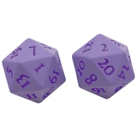 Ultra Pro: UP15938 Vivid Heavy Metal Dice: Purple