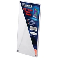 Ultra Pro: UP81340 Lucite Ticket Stub 2-1/2" X 7" Holder