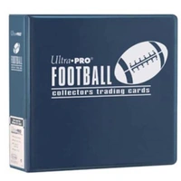 Ultra Pro: UP81395 3" Blue Football Album