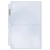 Ultra Pro: UP81416 2-Pocket Platinum Page with 5" X 7" Pockets