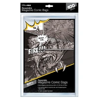 Ultra Pro: UP82229 Magazine Size 8-3/4" X 11" Resealable Bags