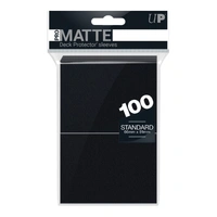 Ultra Pro: UP84515 PRO-Matte 100ct Standard Deck ProtectorÃ‚Â® sleeves: Black