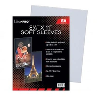 Ultra Pro: UP85568 8-1/2" x 11" Soft Sleeves