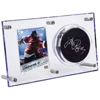 Ultra Pro: UP85674 Clear Puck & Card Flip Display 120pt