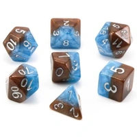Halfsies Dice - Earth Elemental Set 7