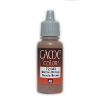 Vallejo Game Colour - Beasty Brown 17 ml Old Formulation