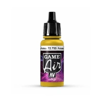 Vallejo Game Air - Polished Gold 17 ml Old Formulation