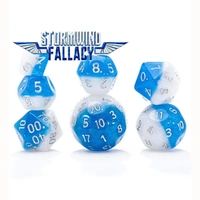 GateKeeper Games - Double Dice - Stormwind Fallacy - Dice Set 7