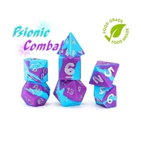 GateKeeper Games - Anti-Stress Dice - Psionic Combat - Silicone Dice Set 7