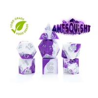 GateKeeper Games - Anti-Stress Dice - Amesquisht - Silicone Dice Set 7