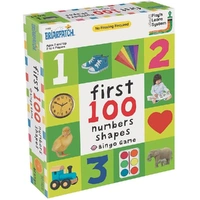 Numbers Shapes Bingo