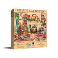Puzzle - Sunsout - Fireside Embroidery 1000Pcxl