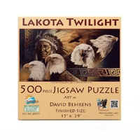 Puzzle - Sunsout - Lakota Twilight 500Pc