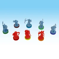 War of the Ring Colored Plastic Rings (205+ pieces) Core Set Accessory