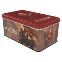 War of the Ring The Card Game - Shadow Card Box and Sleeves (Red Bannerman