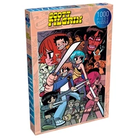 Renegade Jigsaw Puzzles - Scott Pilgrim #4 - Colorful Collage