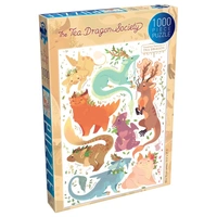 Renegade Jigsaw Puzzles - The Tea Dragon Society #1 Common Varieties of Tea Dragons