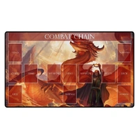 GamerMats: Red Mage Flesh and Blood Compatible Zone Mat - Playmat