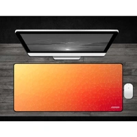 GamerMats: Orange Segments - Deskmat