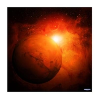 GamerMats: Red Planet - Wargame Mat - 36" x 36