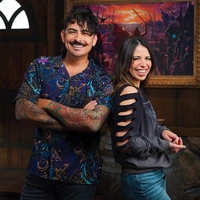 Darrington Press - Beauty of Exandria: Creation - Mollymauk Tealeaf Camp Shirt - M