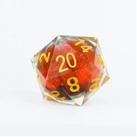 Sirius Dice - Halloween Snowglobe Large D20