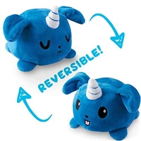 Reversible Puppicorn Plushie Blue
