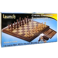 Combo Chess 3-In-1 19" (Launch)