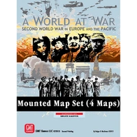 GMT Games - A World at War Mounted Map Set