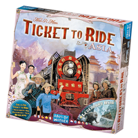 Ticket to Ride: Asia Map