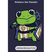 GamerMats: Wallace the Paladin - Pin