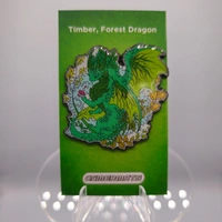 GamerMats: Timber - Forest Dragon Pin