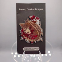 GamerMats: Bones - Carrion Dragon Pin