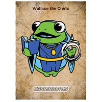 GamerMats: Wallace the Cleric Pin