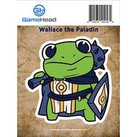 GamerMats: Wallace the Paladin - Sticker
