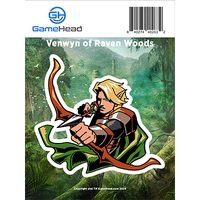 GamerMats: Venwyn of Raven Woods - Sticker