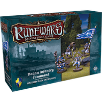 Runewars Miniatures Game: Daqan Infantry Command – Unit Upgrade Expansion