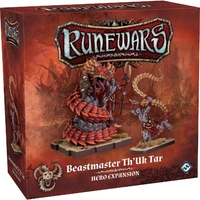 Runewars Miniatures Game: Beastmaster Th'Uk Tar – Hero Expansion