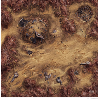 Star Wars: Legion – Gamemat: Desert Junkyard